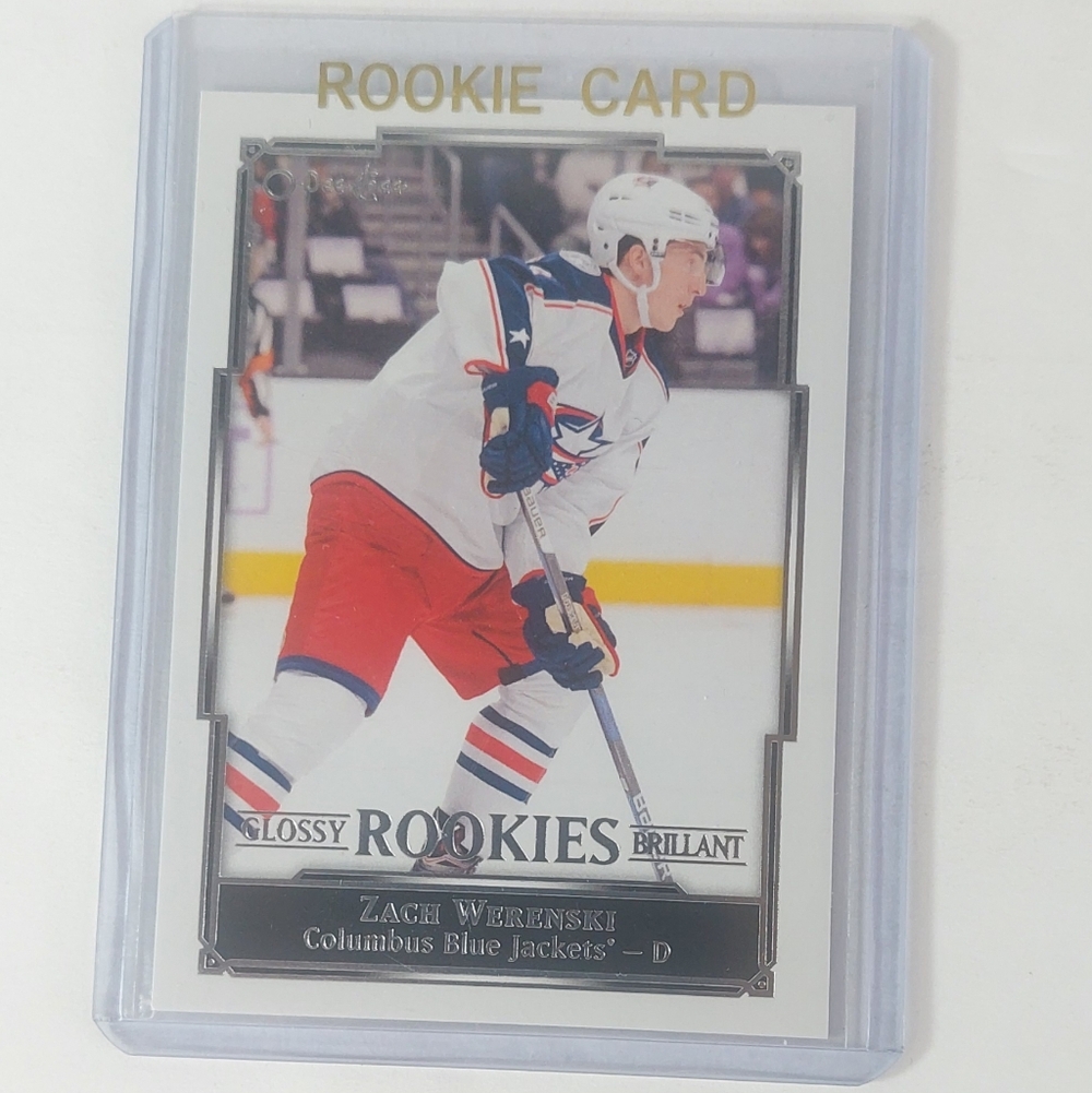 Zach Werenski O-Pee-Chee Glossy Rookies Hockey Card Insert #R-3 2016/17